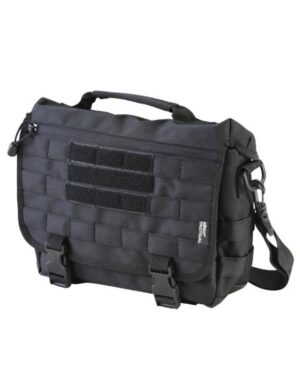 Kombat UK Small Messenger Bag 10L Litre Molle Tactical Recon Black