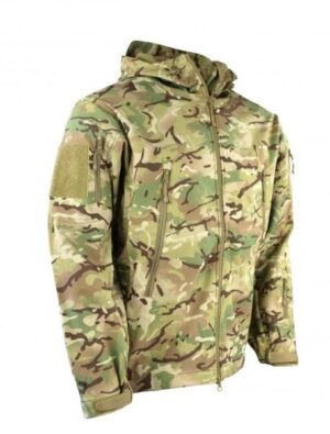 Kombat UK Patriot Tactical Soft Shell Men's Jacket BTP British Army Camo