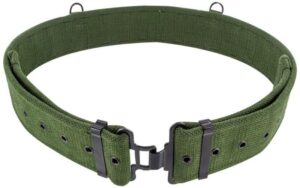 Highlander 58 Pattern Belt Webbing Belt 2" Army Military Waist Belt Canvas