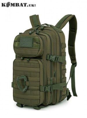 Kombat UK Small Molle 28L Tactical Army Assault Pack Daysack Rucksack Bag Olive Green