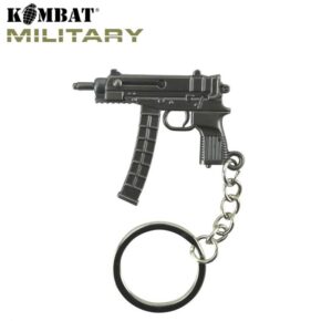 Kombat UK KOMK-009Scorpion Gun Keyring Metal Keyring Keychain Scorpion Gun