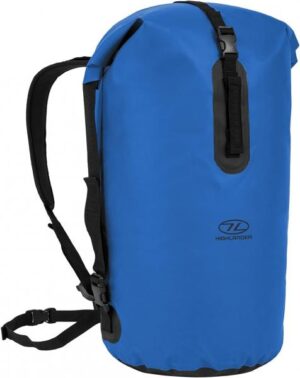 Highlander Troon 70L Waterproof Dry Bag Haversack Holdall Rucksack DB106-Marine Blue
