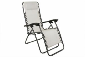 Leisurewize Dreamcatcher Zero Gravity Chair Caravan Garden relaxer BEIGE LW626
