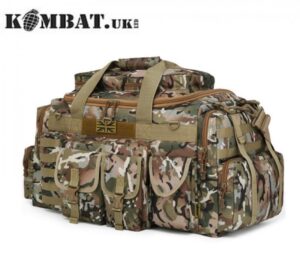 Kombat UK Saxon Holdall 100L Cargo Military Bag Army Style Molle - Black