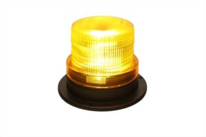12v 24v Car Van Magnetic Orange Amber LED Warning Safety Flashing Beacon Light