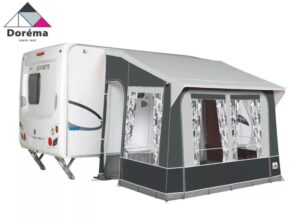 Dorema Quattro 275 Charcoal Caravan Porch Awning