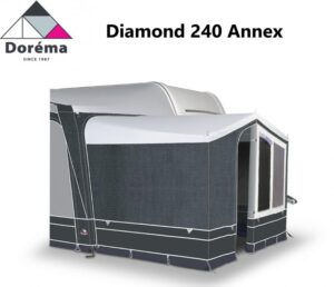 Dorema Diamond 240 Annex De Luxe To Fit Diamond 240 Caravan Awning
