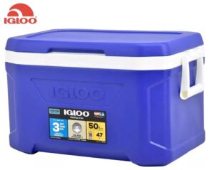 Igloo Profile II 50qt - 47L Ice Chest Cool Box Camping Caravan - Blue IG50350