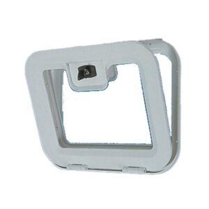 Caravan Mini Locker Door Complete With Lock and Keys - White PO621