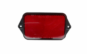 Caravan Motorhome Reflective Rectangle 95mm x 60mm - Red - WB330