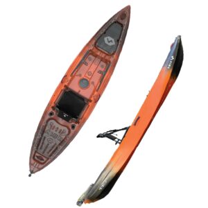 Riber Yellowfin 120 Kayak - VIBE - Wildfire