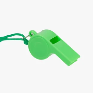 Highlander Referee Sports Emergency Whistle Green With Neck Cord