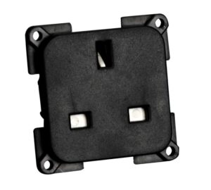 PowerPart Black C-Line 13 Amp Socket PO410