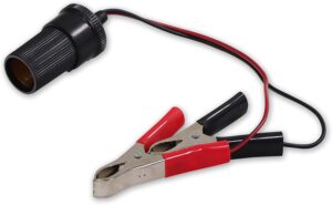 Streetwize - Auxiliary Socket with Crocodile Clips - 12V Socket SWALS