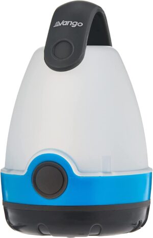 Vango Star 85 River Light Blue - Camping AA Battery Lantern Up To 32 Hours