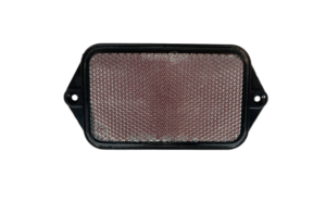 Caravan Motorhome Reflective Rectangle 95mm x 60mm - White - WB334