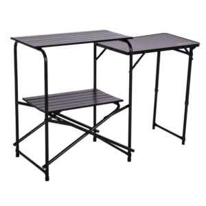 Quest Rosemary Camping Kitchen Stand - Black F3100