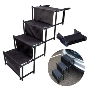 4 Tier Step Dog Animal Disability Car Step Aid PE1004