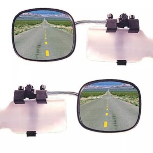 Caravan Towing Mirrors Pair Door Wing Mirror Extensions Easy Fit 4x4 Colt SM0035