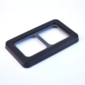 CT Range 2 Way Face Plate BLACK Gloss PO402