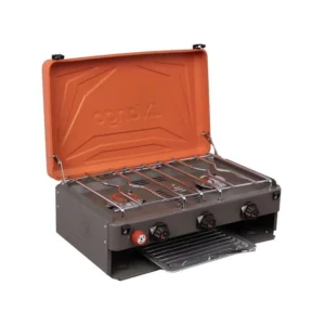Vango Magma Grill Cooker Double Burner Gas Camping Stove with Grill