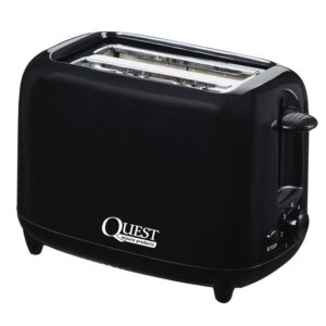 Quest Scotsman 2 Slice Toaster Low Wattage Caravan Motorhome - Black K0036B