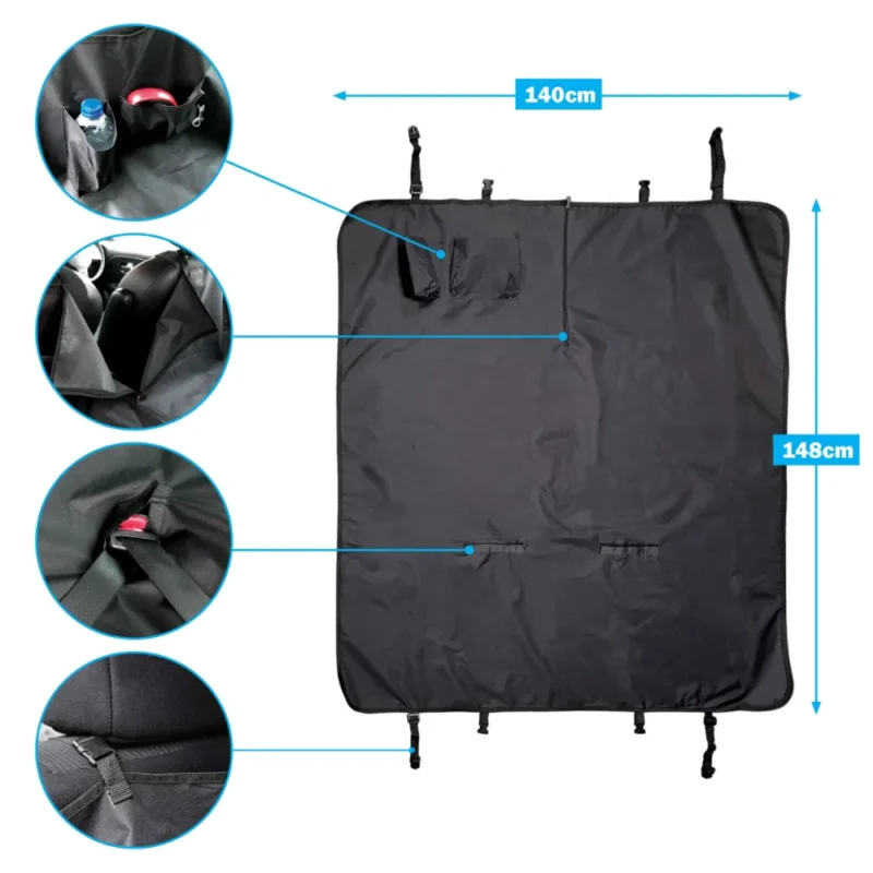 Streetwize Car Back Seat Pet Hammock SWPET2 - Image 4