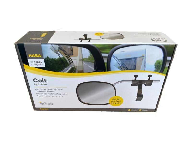 Caravan Towing Mirrors Pair Door Wing Mirror Extensions Easy Fit 4x4 Colt SM0035 - Image 4