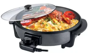 Leisurewize Multi-Functional Electric Cooker Skillet Low Wattage