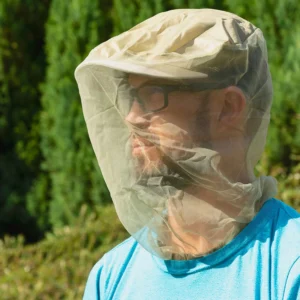 Highlander Mosquito Head Net Bug Midge Micro Fine Polyester Mesh Camping MID001