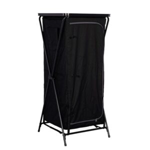 Quest Royston Camping Cupboard - Black - F3201