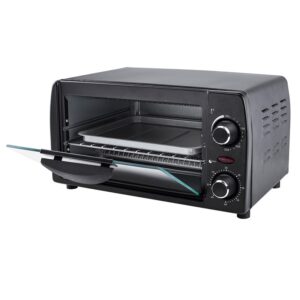 Quest Stainless Steel Mini Toaster Oven 9L Low Watt Wattage Caravan Motorhome