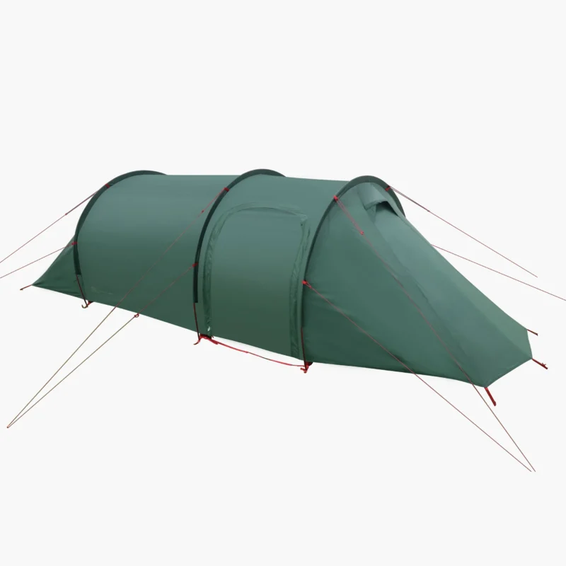 Highlander RESPITE 2 Person Extended Tunnel Tent Pine Green TEN169-PG - Image 7