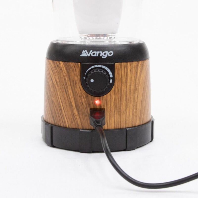 Vango Nova 200 Recharge USB Camping Lantern - Wood Effect - Image 6