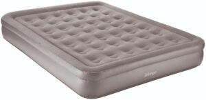 Vango Hi-Rise Double Flocked Airbed: Nocturne Grey