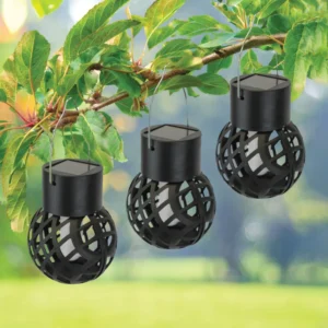 Gardenwize Solar Hanging Dancing Flame Lantern Light GW305