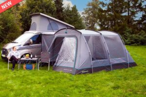 Outdoor Revolution Cayman T3 DT Poled Driveaway Awning - Low (180-220) ORDA1260