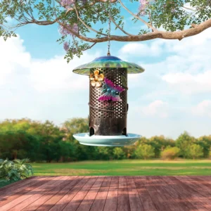 Gardenwize Hanging Bird Feeder With Solar LED GW422