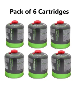 6 X Outdoor Revolution Butane Propane Mix 450g Gas Cartridge Canister GAS2130-X6