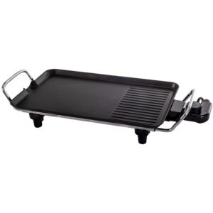 Quest Large Healthy Griddle Low Wattage Camping BBQ Griddle K0012