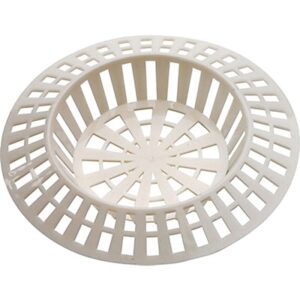W4 White Waste Strainer - 37890