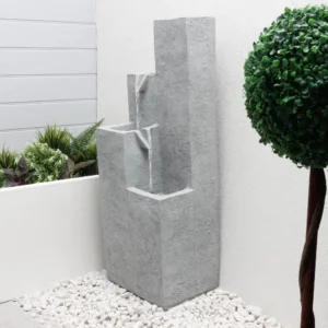 Gardenwize Solar Water Feature – Cubic Falls GW525