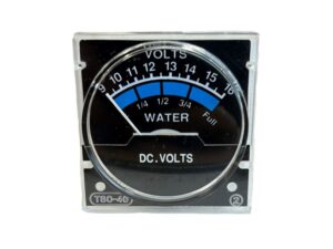 9-16v DC Volt & Water Meter Battery Test Gauge - 320070