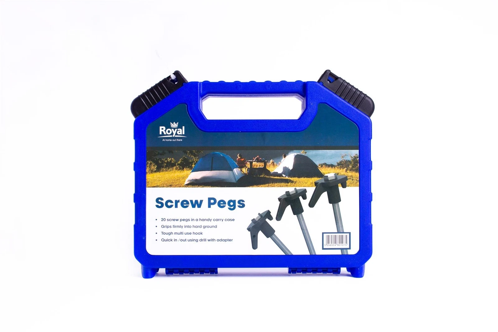 Royal Leisure Screw Thread Peg & Carry Case L246