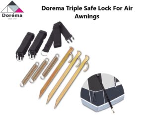 Dorema Triple Safelock System Storm Tie Down Kit For Air Awnings 40200