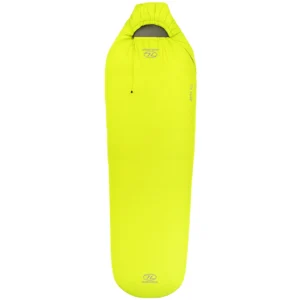 Highlander ZETA 50 Mummy Sleeping Bag Lime Green