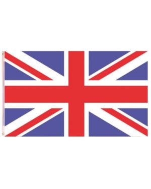 Kombat UK - Union Jack Flag (5' x 3') Hemmed and Eyeleted