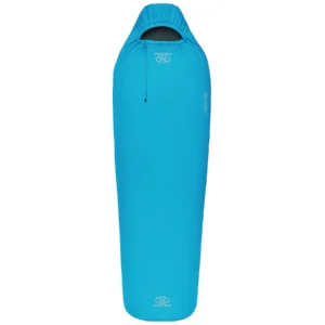 Highlander ZETA 150 Adult Mummy Sleeping Bag Sky Blue SB255-MB