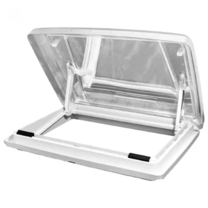 MPK Vision Star L Pro 700 x 500 Rooflight White Frame Flyscreen & Blind 900210