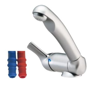 Reich Keramix Mixer Tap (Matt Chrome - Serrated Fittings) F279